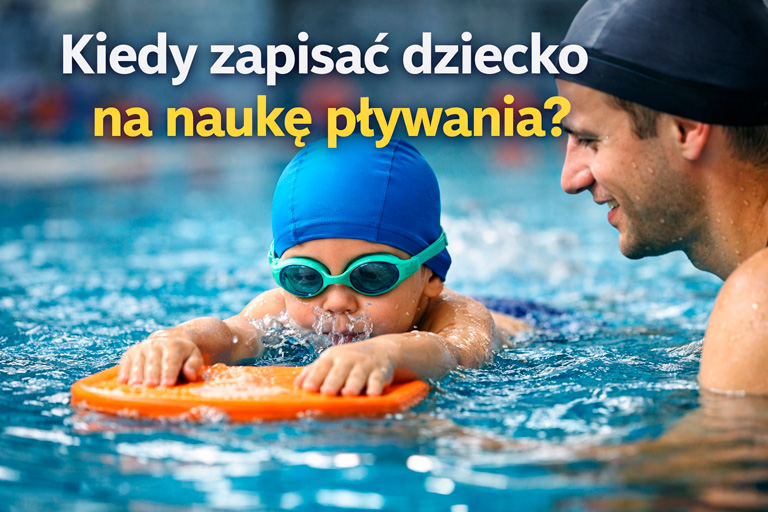 Nauka pływania Chełmiec – kiedy zapisać dziecko?